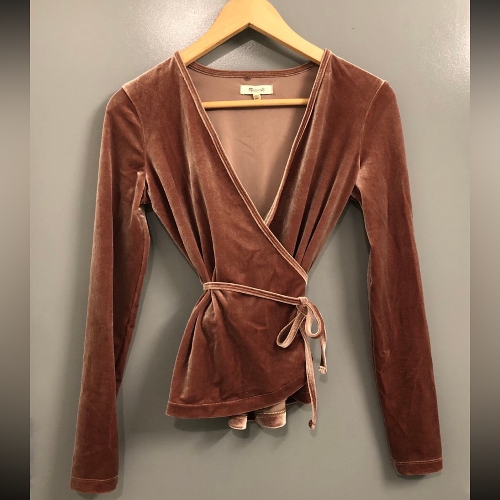 Madewell Wrap Top XXS